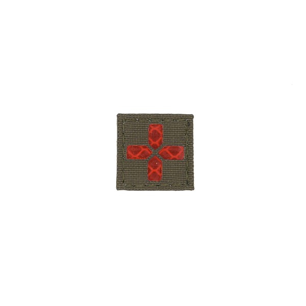 Avustaja Medic Patch 2,5 x 2,5 cm Steingrau-oliv