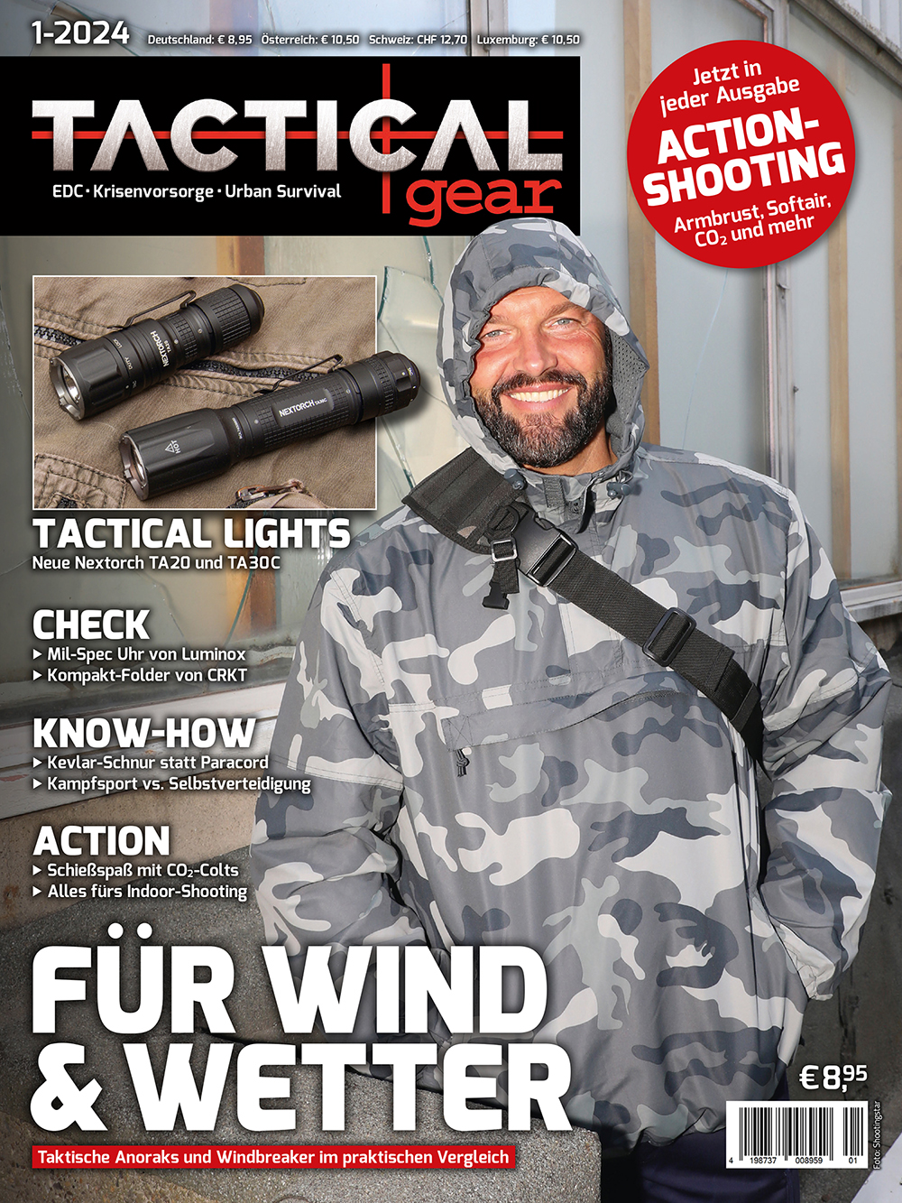 TACTICAL GEAR Ausgabe 1 2024   TAC 2024 01 CoverzYAVM5ZyIg3qi 