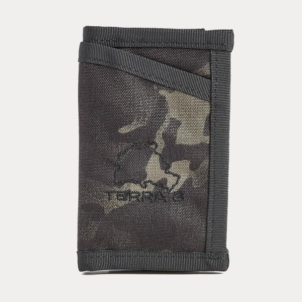 TERRA B Small Wallet Multicam Black